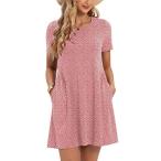 夏の定番！CHARMYIのチュニックスイングドレスで快適＆おしゃれに