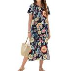 夏の定番！Naggooのタイダイプリントマキシドレスで爽やかスタイル