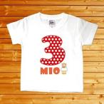 特別な思い出を！名入れ水玉Tシャツで素敵なバースデーを演出