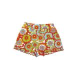 キュートな花柄ホットパンツ！赤が映えるキッズスイムウェア2Aサイズ