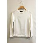 上品なカジュアルスタイルを演出！DRAWER ドゥロワー コットンクルーネックニットプルオーバー