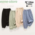 韓国風カジュアルパンツでおしゃれキッズに！快適な綿麻素材の九分丈ズボン