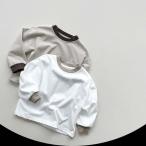 【新作登場】キッズ向けユニセックス長袖Tシャツ！春・秋にぴったりのコットン100%