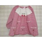 可愛さと機能性を兼ね備えた女児スモック：さくらんぼポケットでおしゃれに！