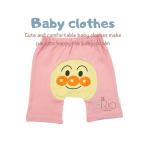 夏にぴったり！アンパンマンのニットデニムマチ付き5分丈パンツ