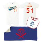 赤ちゃんの初めてのユニフォーム！名入れ野球3点セットで特別な出産祝いを