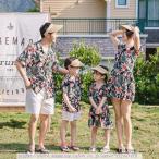 家族で楽しむ！リゾートスタイルのアロハシャツ親子コーデ