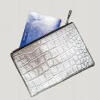 【本革 × 日本製】クロコ型押しレザーポーチが、あなたのスタイルを格上げ！