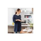 洗練されたデザインのスタイリッシュVネック割烹着で、料理がもっと楽しくなる！