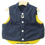 フィラのベビー用ナイロンジャケットで冬もおしゃれに！