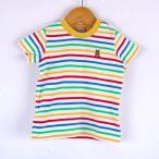 ミキハウスのかわいいボーダー柄半袖Tシャツ！男の子用80サイズをチェック！
