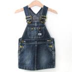 Leeのデニムジャンパースカートでおしゃれデビュー！ベビー用90サイズ・美品