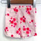 可愛らしい花柄の甚平風ショートパンツで夏を楽しもう！