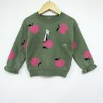 ギャップのかわいさ満点！りんご柄セーターでおしゃれデビュー