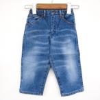 ラングラーの未使用デニムパンツ！おしゃれなベビー男の子用90サイズ【ブルー】