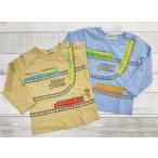 男の子にぴったり！電車デザインの長袖Tシャツ登場