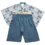 赤ちゃんの晴れ舞台に！Aenak 丸和柄全開男児はかまロンパース