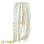 妊娠中も快適！マシュマロガーゼのマタニティパンツでリラックス