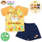 アンパンマンTシャツ＆ショートパンツセットで夏を満喫！ベビー女の子用綿100％快適素材