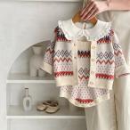 北欧風ニットベビーツーピースセットで秋冬のおしゃれを楽しもう！