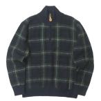 クラシックな魅力を纏う—Polo by Ralph Laurenのブラックウォッチチェックニット