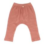 赤ちゃんのための快適なレギンス！オレンジカラーで元気いっぱい