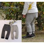 子供の動きやすさを追求！綿100％のグレー裏毛モンキーパンツ