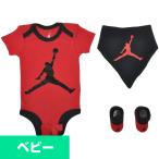 JORDAN ロンパース 3ピースセット！スタイリッシュなベビー服でおしゃれデビュー