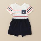 涼感抜群！可愛いペンギン刺しゅう付きボディスーツセット