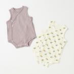 オーガニックコットンのタンクロンパースが春夏にぴったり！