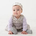 プティマインのスモッキング花柄ワンピースセットで秋冬のおしゃれを楽しもう！