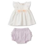 プティマインの華やかセットアップで赤ちゃんの可愛さを引き立てよう！