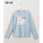 ガーリーで可愛い！編み上げデザインのキッズTシャツ