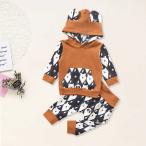 快適でおしゃれ！ベイビーセットアップボアフーディパンツセットの魅力