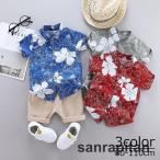 お洒落で快適！子供用花柄セットアップのご紹介