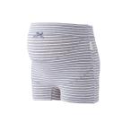 犬印らくばきパンツ妊婦帯LグレーHB8380：快適なマタニティライフをサポート