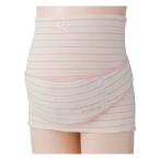 妊婦さんにぴったりのふわふわパイルボーダー妊婦帯 Lサイズ - 快適な毎日をサポート