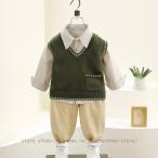 おしゃれキッズ必見！季節を問わず使える3点セットアップ登場