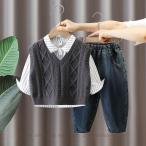 男の子のフォーマルスタイルを格上げ！お得な3点セットスーツ