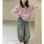 女の子のためのキュートな秋冬コーデ！くまさん付きニット上下セットで可愛さ倍増♡