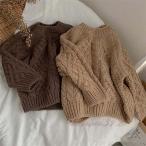 秋冬の必需品！子供用暖かニットセーター登場