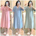 快適なマタニティライフを叶える！授乳口付き綿素材パジャマ