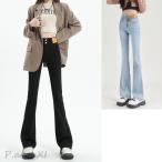 春夏秋冬に大活躍！美脚を引き立てるハイウエストデニムパンツ