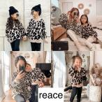 可愛いヒョウ柄ニットでキッズファッションを楽しもう！