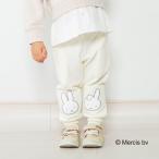 ミッフィーの愛らしさを膝に！オフホワイトのスエットパンツが登場