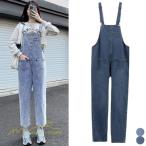 快適でスタイリッシュ！妊婦さんにぴったりのデニムサロペットパンツ