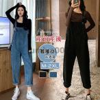 妊娠中でもおしゃれを楽しむ！かわいいサロペットマタニティパンツ