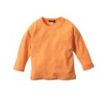 ふるさと納税で手に入る！善通寺市のキッズ9分袖Tシャツ（スプリングオレンジ）