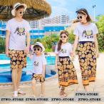 親子でお揃い！花柄リゾートワンピース＆シャツセットで夏の思い出を作ろう