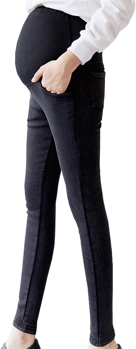 美脚も快適さも妥協なし！スタイリッシュなマタニティデニム